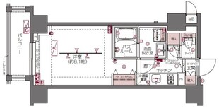 ZOOM白金高輪の物件間取画像